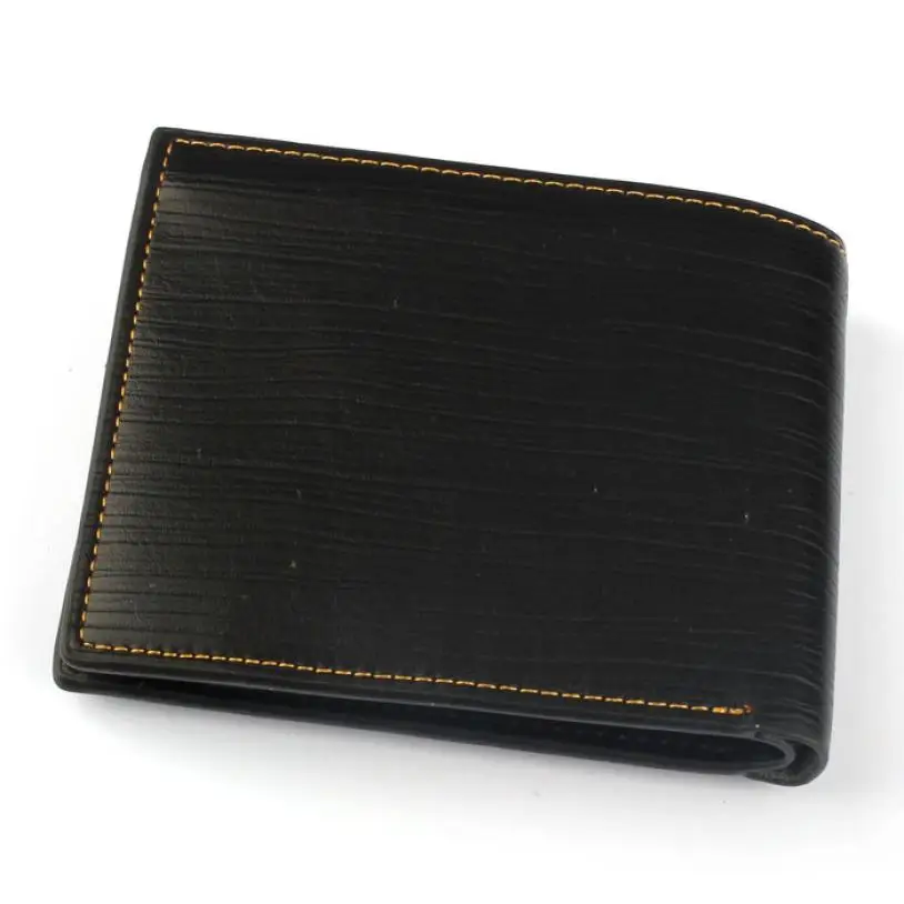 Для мужчин бумажник PU карманы деньги кошелек ID кредитных карт сцепления кошелек Для мужчин мини кошелек Для мужчин простые карты бумажник