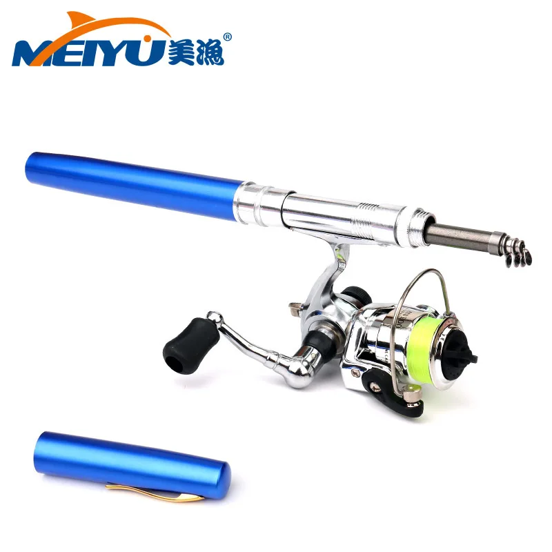 EMMROD 1.6 m new pen fishing rod with XM100 mini metal spinning wheel H4 EMMROD 1.6 m new pen fishing rod with XM100 mini metal spinning wheel H4