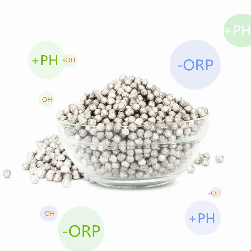 

Wholesale ORP Magnesium Ball 3-5mm Alkaline Hydrogen Rich Magnesium Granules For Water Purifier