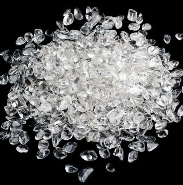 50 г A+++ натуральный Лот крошечных прозрачных кварцевых кристаллов рок чипы Degaussing F089CL кристалл любовь натуральные камни и минералы