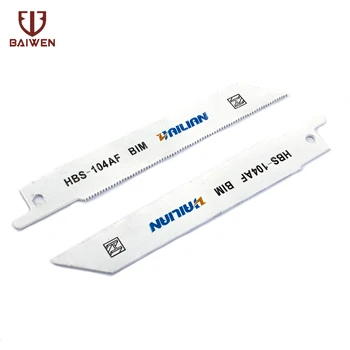 

2Pcs BIM Reciprocating Saw Blades Sabre Saw Blade For Cutting Wood PVC