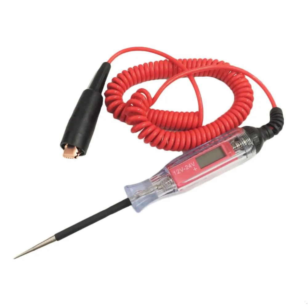 Digital Auto Electric Circuit Tester Car Truck RV Boat Test Light Car Tester