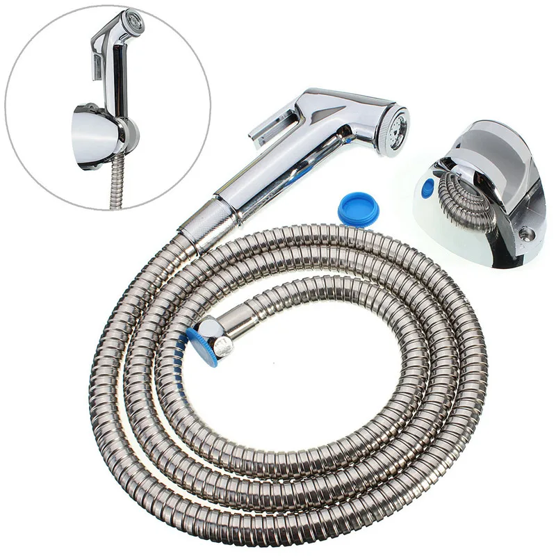 1PCS Multifunction Handheld Toilet Spray Bidet Bathroom Sprayer Wall