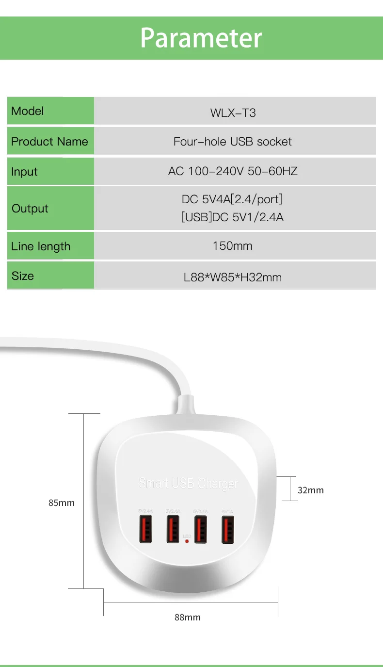Universal Phone Tablet USB Charger Station (13)