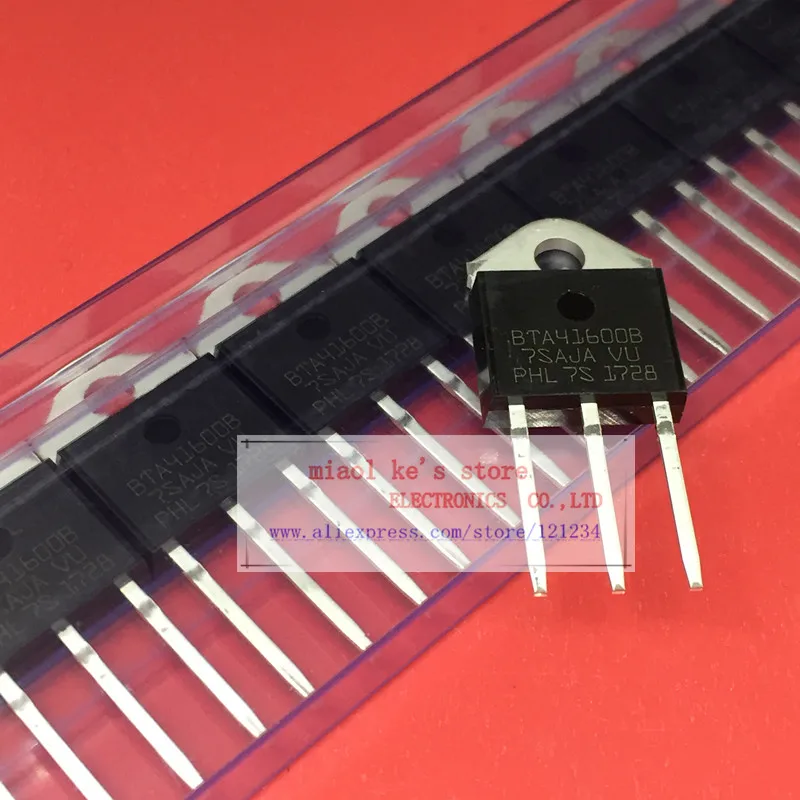 5 шт./1 партия BTA41 600B BTA41600B 600 В 40A TO 3 100% новый и оригинальный| |
