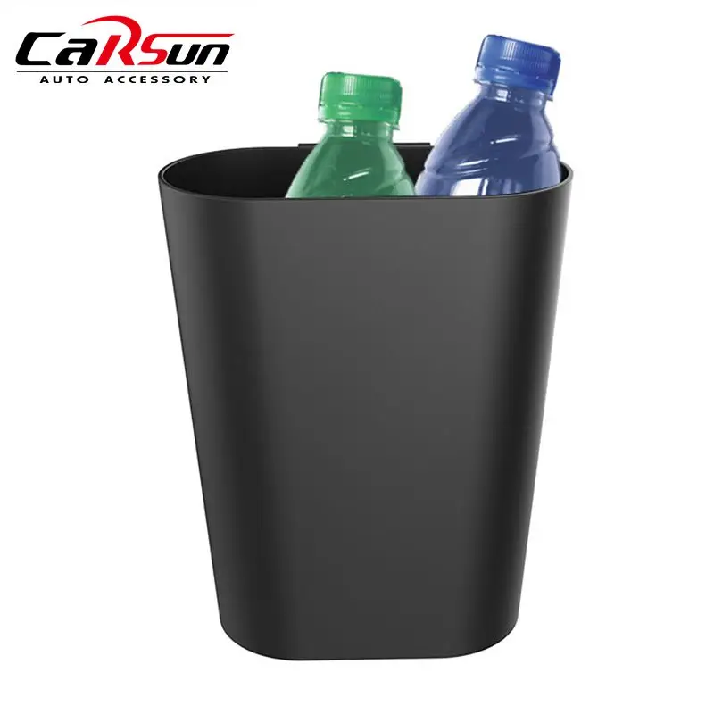 

1Pc Car Organizer Door Storage Barrel with Hook Hanging Car Trash Cans Auto Storage Box Bin Car Styling Accessories