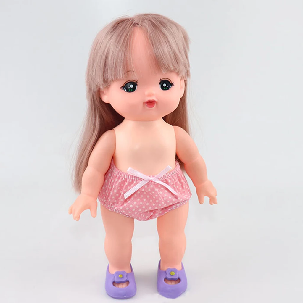 Handmade Lovely Dolls Polka Dot Pattern Underpants Underwear Briefs Clothes For Mellchan Baby Dolls Clothing Accessory Pink