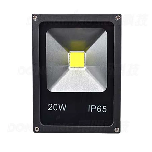 Us 168 6 New Hot Outdoor Led Flood Light Bulbs Ac85 265v 1600lm Black Shell High Power Warm White 20w Spotlight Waterproof In Floodlights