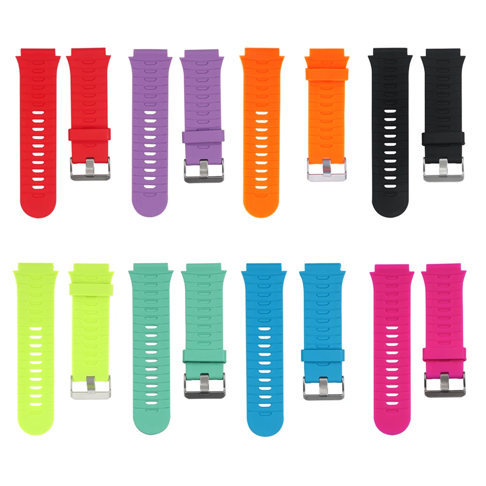 Цветной силиконовый ремешок на запястье для Garmin Forerunner 920XT с оригинальным Srews +