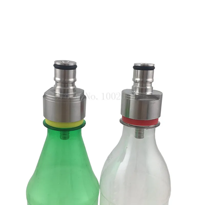 Stainless Steel Carbonation Cap w 516 Barb - Beer Soda Water Soft Drinking PET bottles (9)