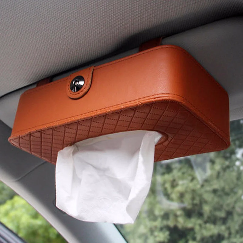 Factory Direct Selling Cars Interior Accessories Gift Cars Napkin Holder for Car Car Napkin