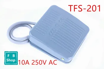 

1PCS TFS-201 0-400V Gray SPDT Grey Footswitch Foot Momentary Control Switch Electric Power Pedal