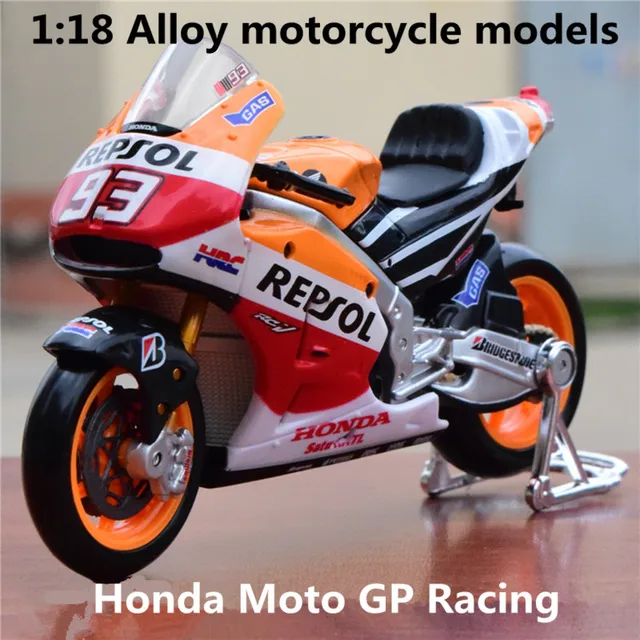 moto honda 1/18