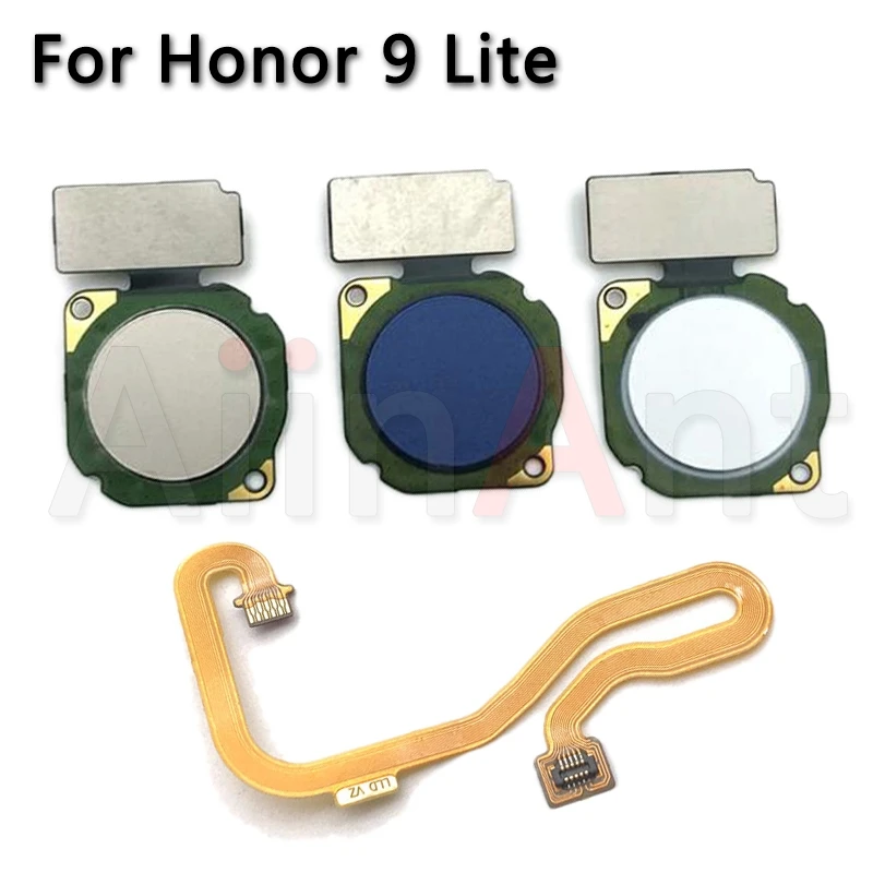 

AiinAnt Original Home Return Button Key Touch ID Fingerprint Sensor Flex Cable For Huawei Honor 9 Lite Connector Parts