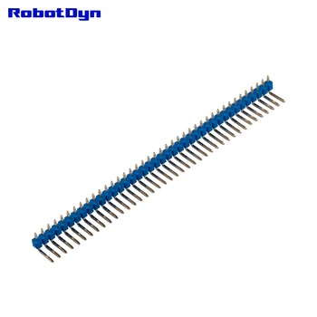 

PinHeader Male Angle 10lines * 40pin, BLUE, 2.54mm Pitch, Single Row