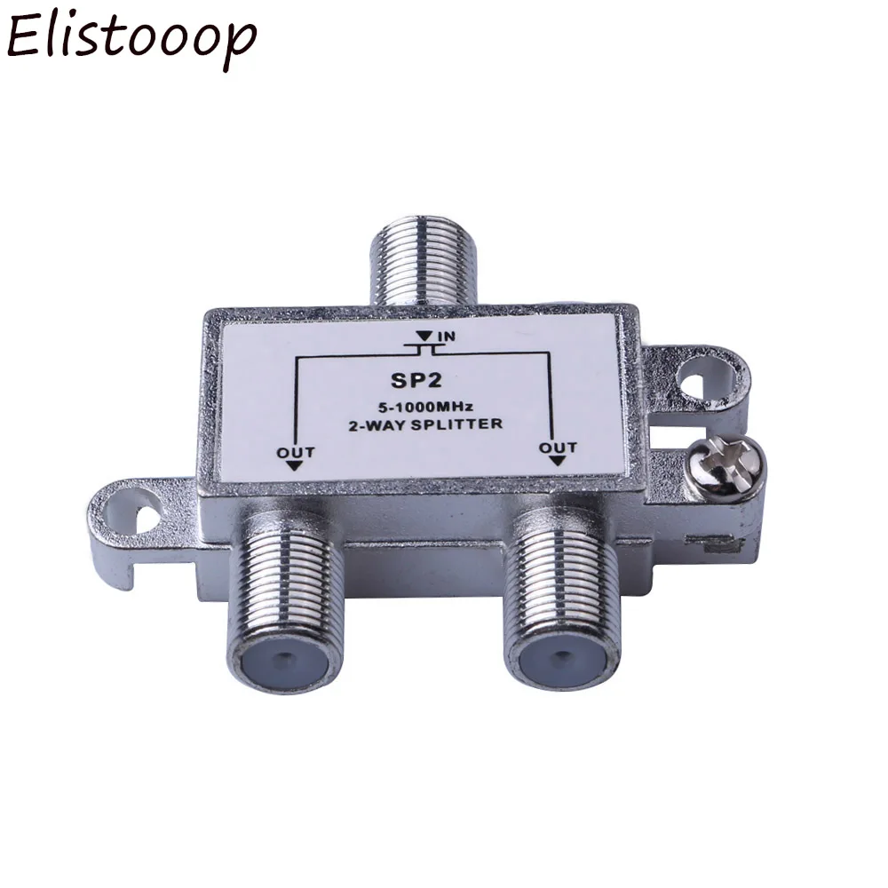 Elistooop от 2 до 1 двойного назначения 2 порта ТВ сигнальный спутник спутниковый коаксиальный диплексор комбинер сплиттер комбинеры кабель переключатель