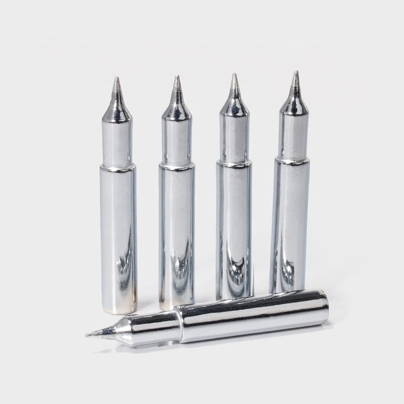 

5Pcs Soldering Iron tips 900M-T-S4 Leadfree constant temperature soldering iron tips highgrade oxygen-free heater transfer fast