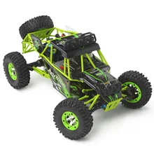 1/12 4WD гусеничный Радиоуправляемый автомобиль со светодиодный светильник RTR 2,4 ГГц пульт дистанционного управления для гонок вне страны с щеточным мотором 50 км/ч