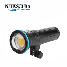 NiteScuba Дайвинг стробоскоп вспышка для видеосъемки M15000 ультратонкое естественное освещение CRI 96 фонарик для rx100 tg5 футляр для камеры для подводной съемки с аксессуары
