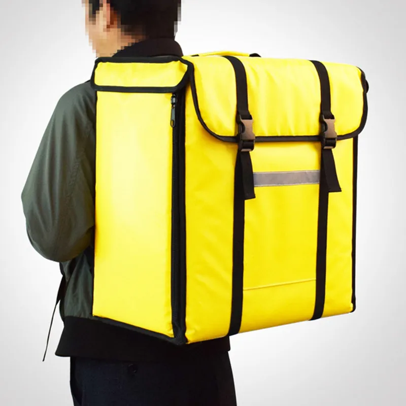 

Professional 38L takeaway backpack type insulation delivery package takeaway pizza bag food refrigerated box waterproof suitcase