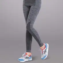 Штаны Мотобрюки Йога тренировки одежда Спорт Тонкий Фитнес спортивные Для женщин тренажерный зал Лулу Высокая Талия Костюмы Леггинсы для женщин