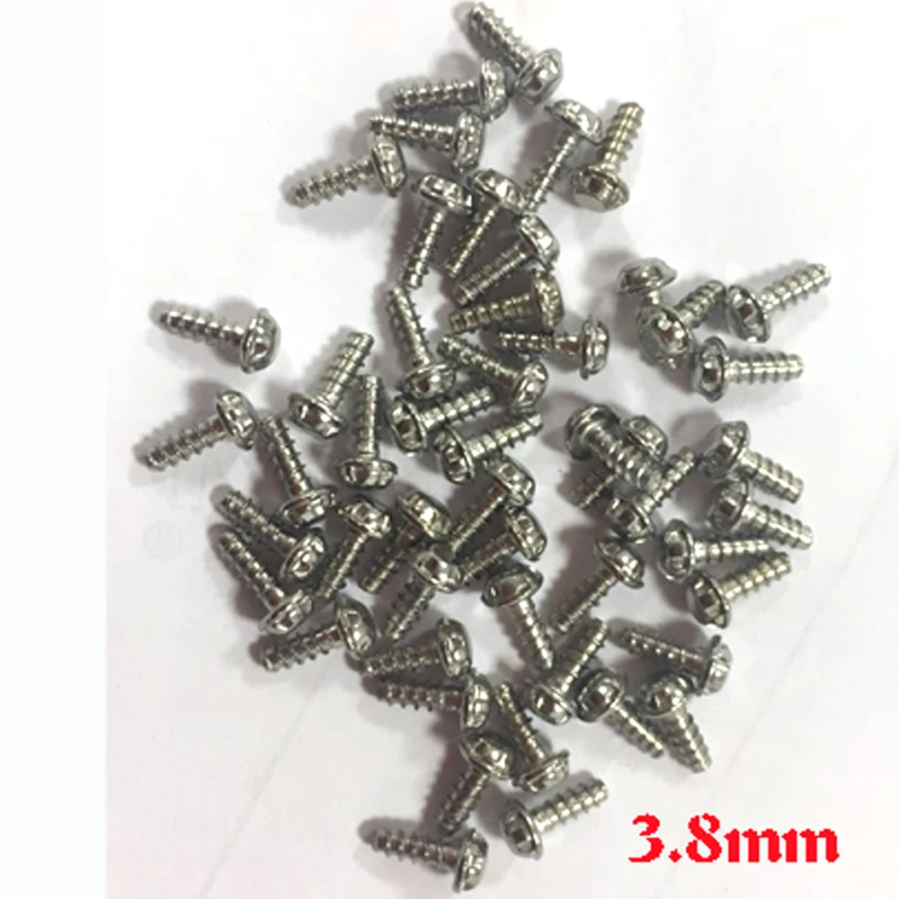 

10pcs Accessories 3.8mm Case Screw for G-ame-Cube for NG-C N-ES S-NES N-64 Game Cartridge