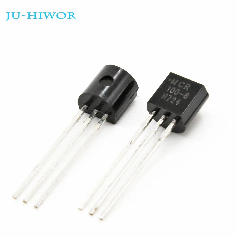 

100pcs/lot MCR100-8 SCR Thyristor 0.8A 600V TO-92