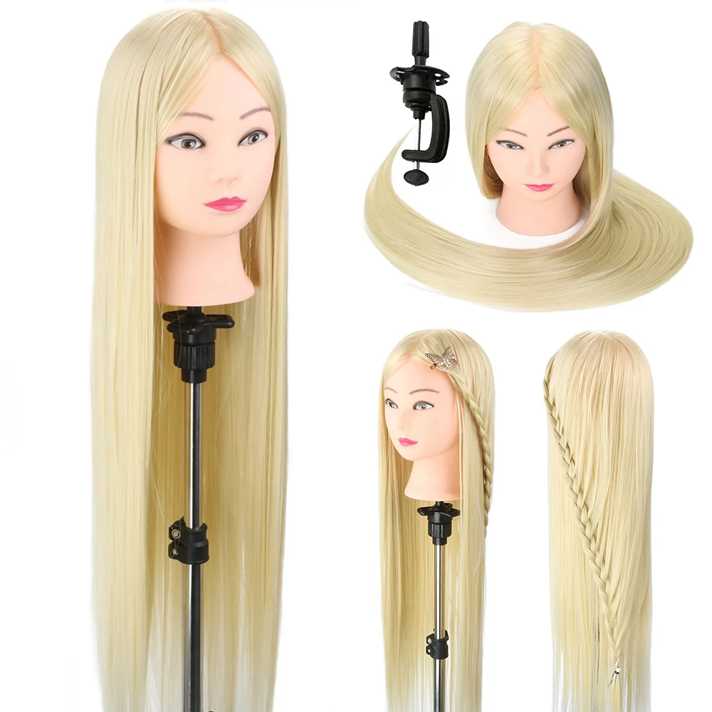 long hair styling head