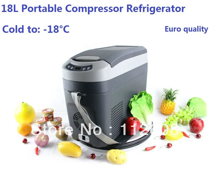 Free shipping 18L Compressor Refrigerator Mini Fridge Car refrigerator