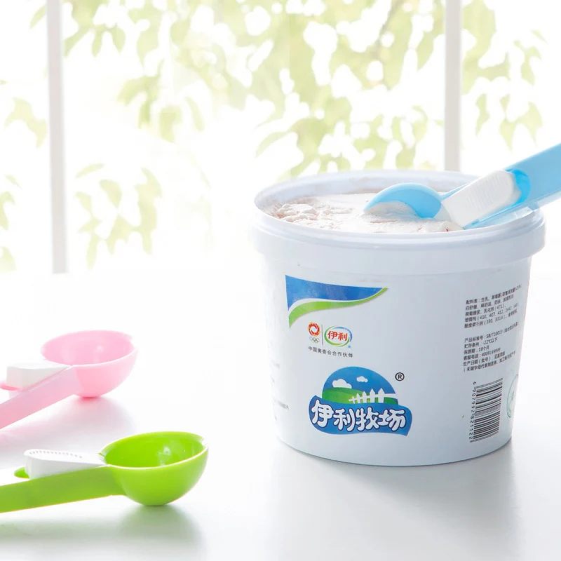 Пластиковая ложка для Фруктового мороженого QuickDone с шариком фруктовый арбуз