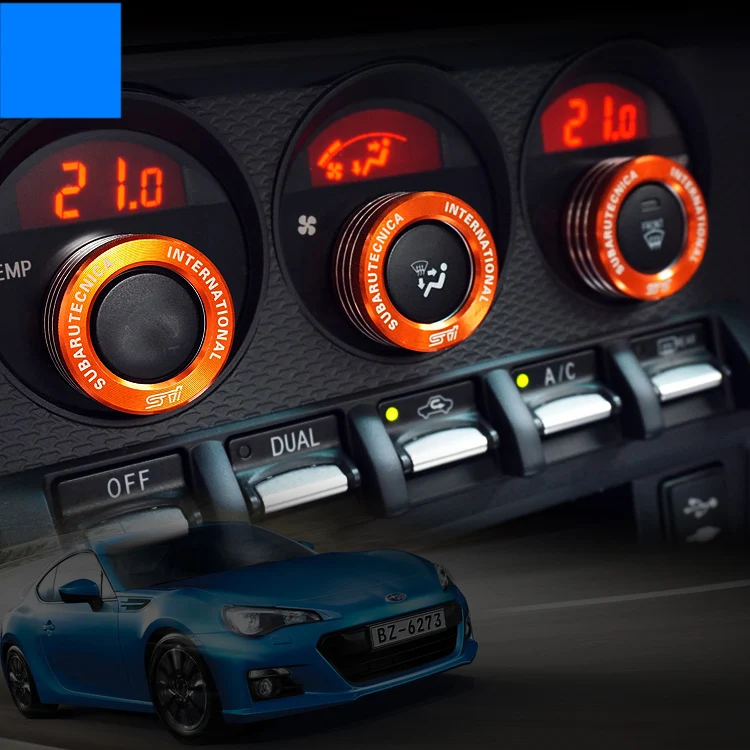 Us 20 16 28 Off Lsrtw2017 Aluminum Alloy Car Air Conditioner Adjuster Trims For Subaru Brz Toyota 86 2013 2014 2015 2016 2017 2018 2019 In Interior