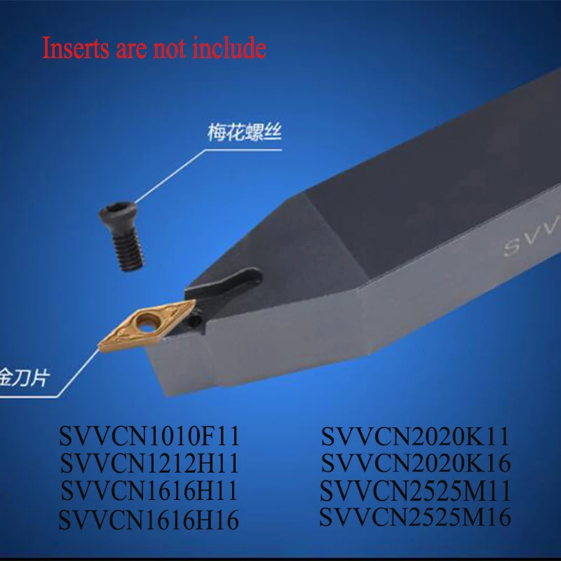 SVVCN1010F11/SVVCN1212H11/SVVCN1616H11/SVVCN1616H16/SVVCN2020K11/SVVCN2020K11/SVVCN2525M11/SVVCN2525M16 Tool Holder cnc | Инструменты