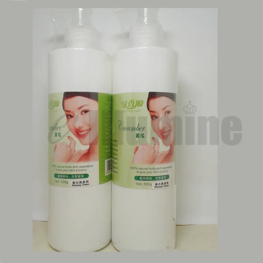 Огурец увлажняющее мытье молока очищающее средство для лица средство для снятия макияжа косметический салон 500 г