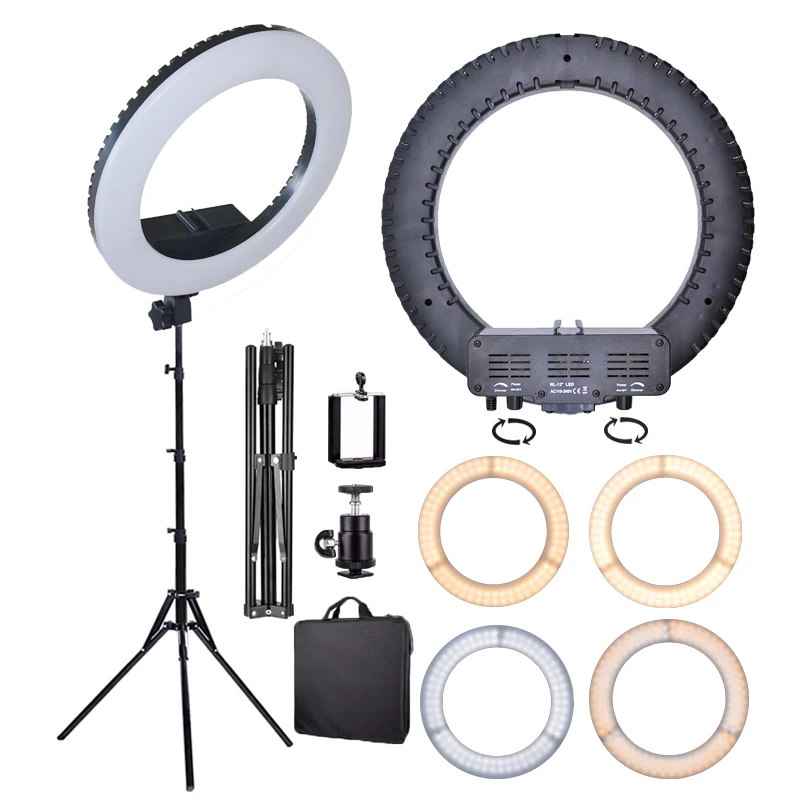 Buy Dimmable 14in LED Ring Light Bi color 3200K 5500K