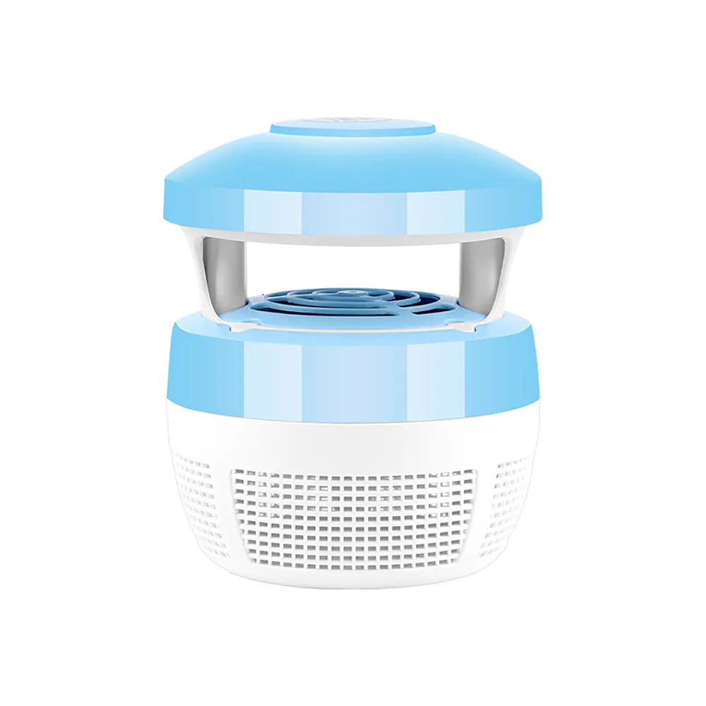 New 2018 High Quality Mosquito Killer Light 5W USB Smart Optically Controlled Insect Killing Lamp Lighting Drop Shipping | Лампы и