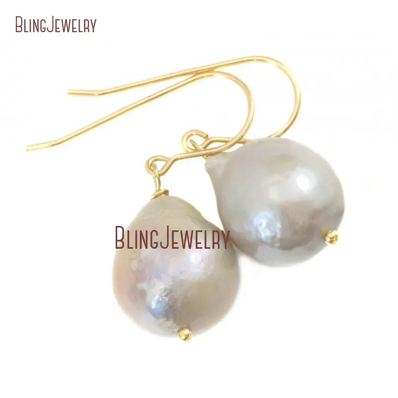 20180913-ER17774-baroque pearl earrings silver or solid gold french earwire white luster genuine freshwater drop_3