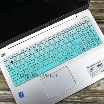 

Silicone laptop keyboard cover skin For Asus UX501JW TP550 A555LD A751L A501LB/UB N56 U50 UL50 UX50V UX51 E56C
