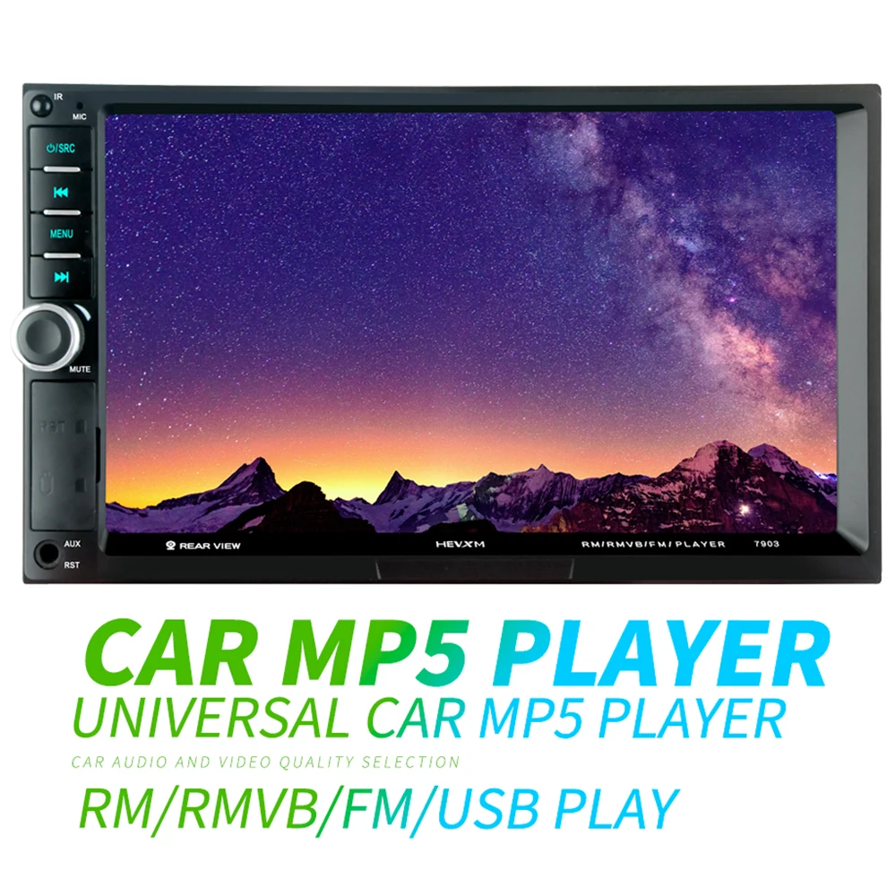 

7 "HD Сенсорный экран Bluetooth автомобиля MP3 MP4 MP5 плеер FM радио аудио Media Player без заднего вида Камера