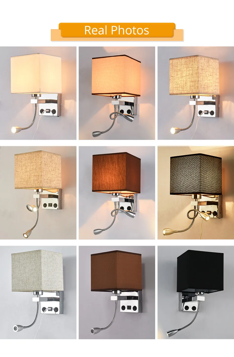 Luminárias de parede