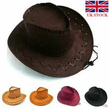 Мужские Женские Западный Ковбой Девушка-Ковбой шляпа ретро Панама солнцезащитные очки