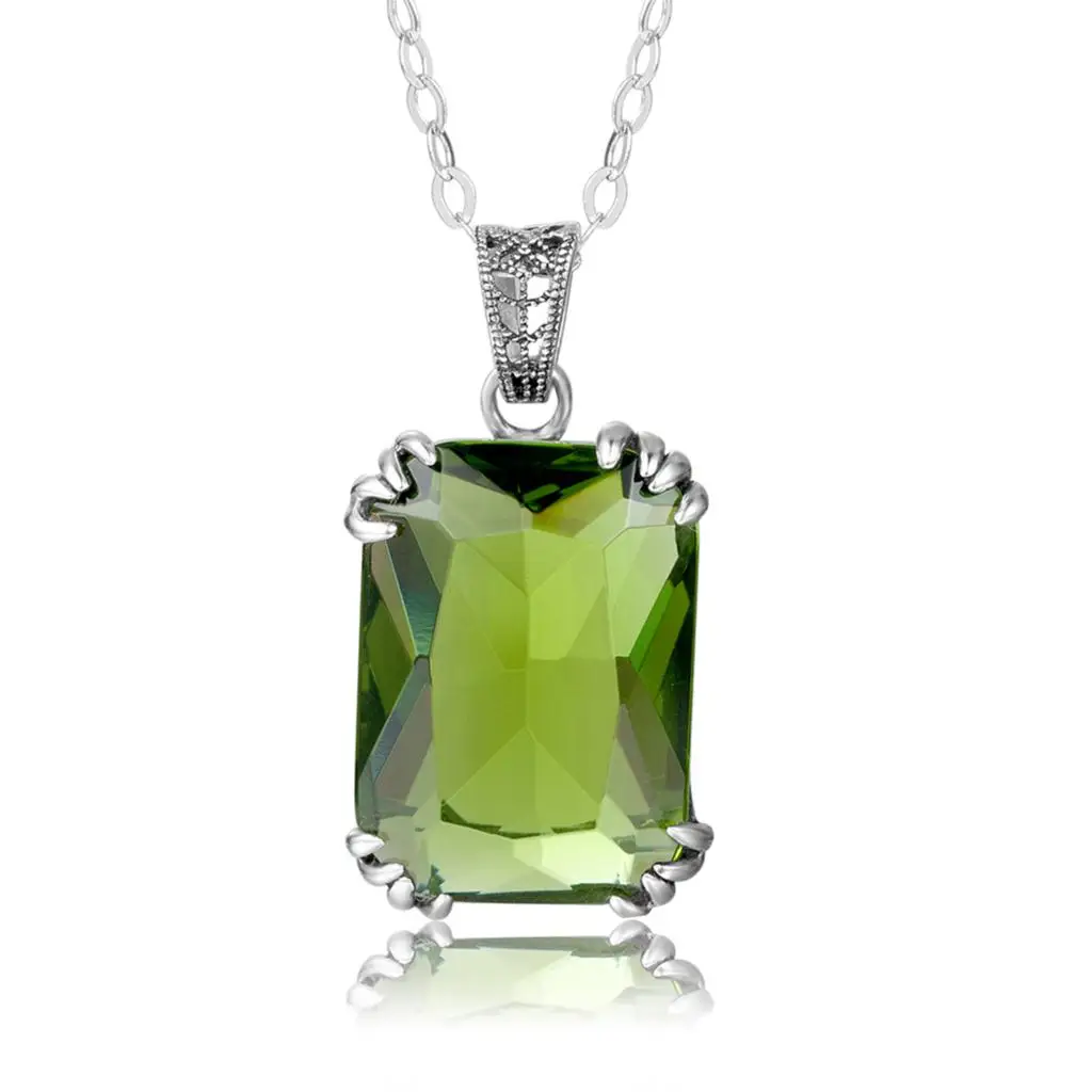 Buy Handmade Peridot Stone Solitaire Pendants Genuine