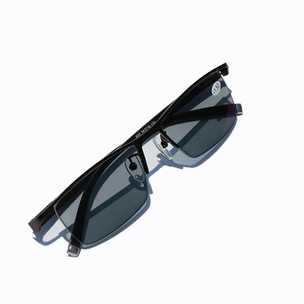 Rx Farsighted Sunglasses 0 to 300 by Increments of 25 Transition Photochromic Progressive Multi Focus Reading Glasses No Line Gradual