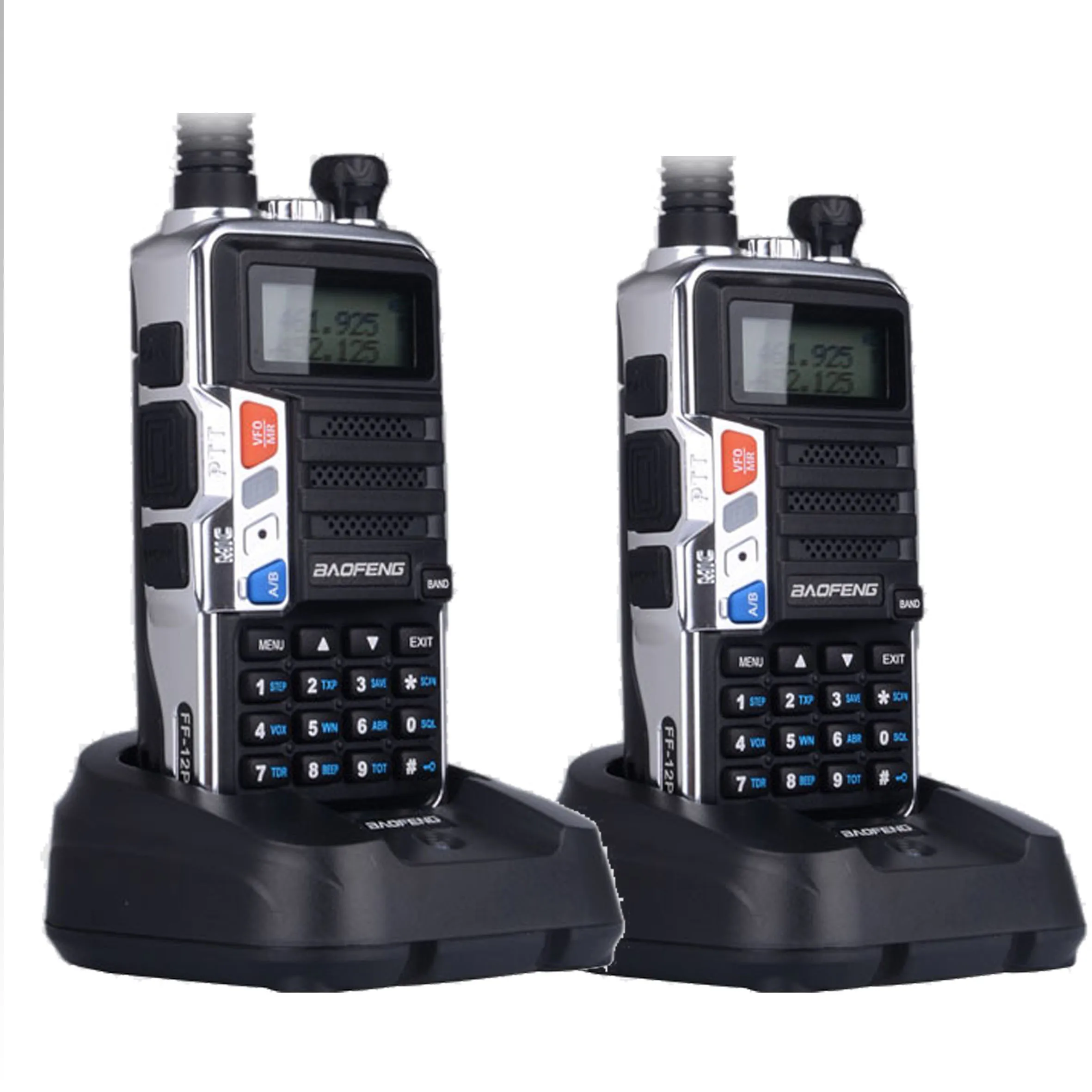 BaoFeng FF 12P 5W long range Portable Walkie Talkie Professional FM