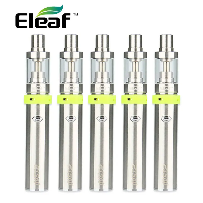 

5pcs Original Eleaf iJust 2 Start Kit i just 2 Tank 5.5ml with Coil Head 0.3ohm and Eleaf just2 battery 2600mah Vape Vs ijust s