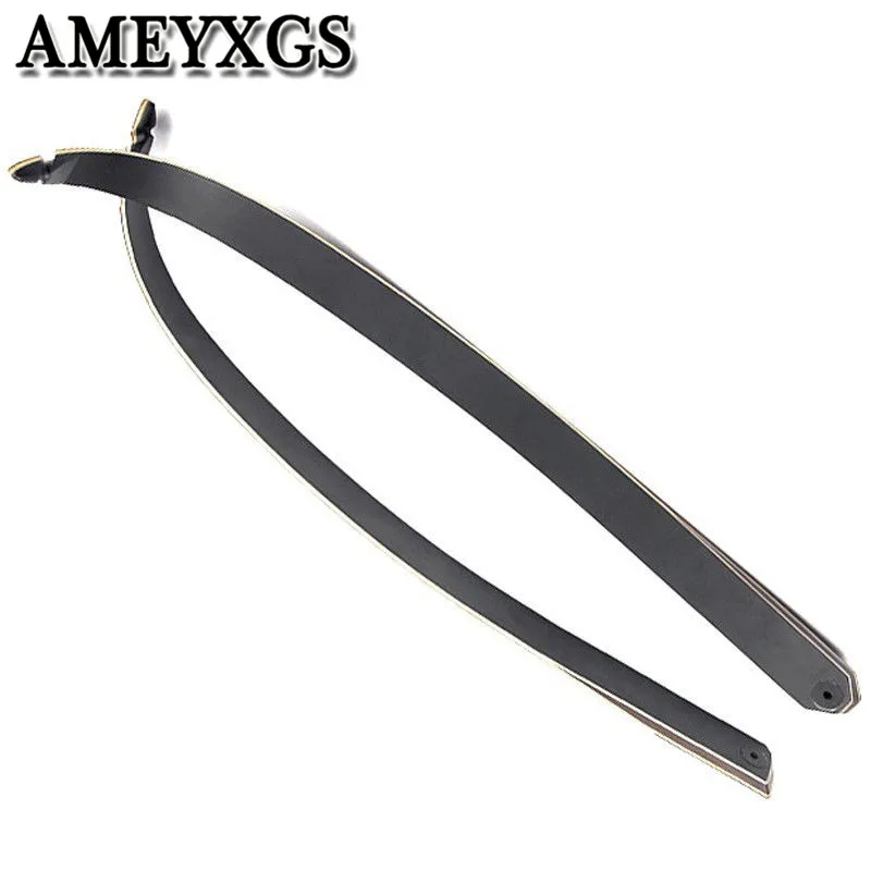

1Pair 30-60Lbs 60" Archery Longbow Limbs American TakeDown Recurve Bow Target For Outdoor Hunting Shoting Training Accessories