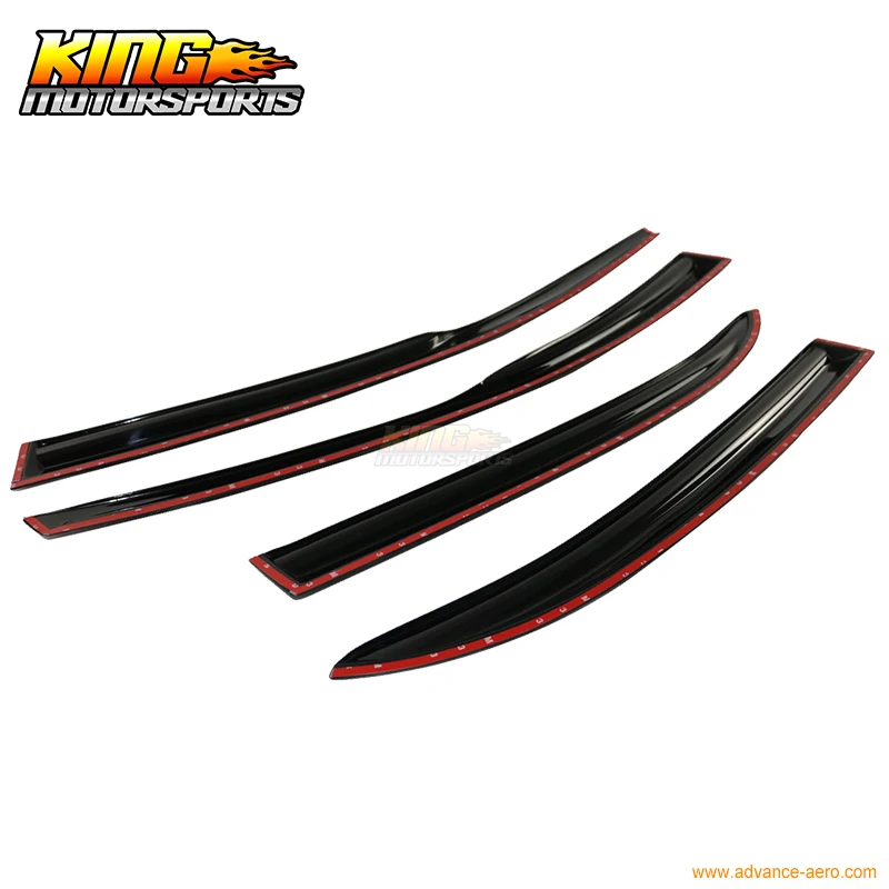 Ветровые дефлекторы прилипающие на окна для Toyota Corolla 2003 2008|wind deflector|window deflectorsdeflector
