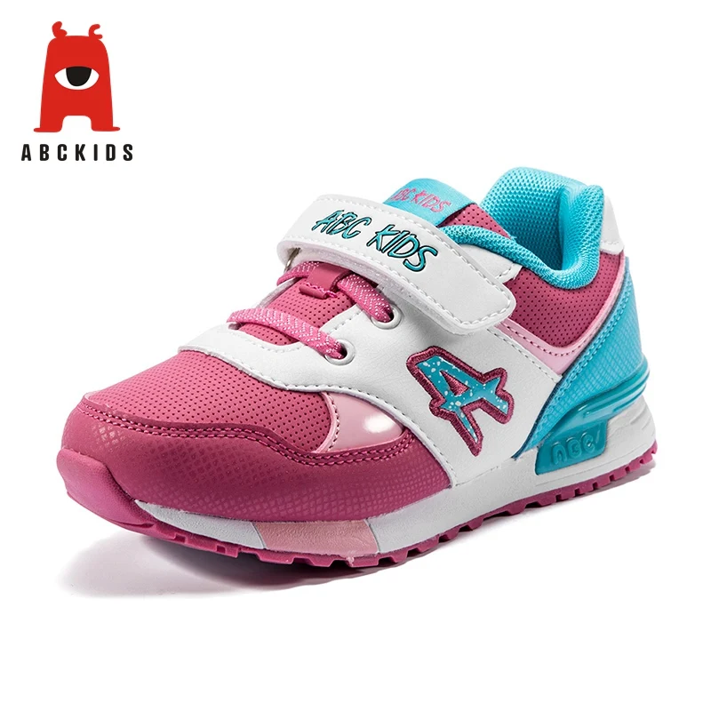 ABC KIDS/От 3 до 6 лет детская обувь; детские кроссовки для девочек; Спортивная повседневная детская дышащая обувь для бега