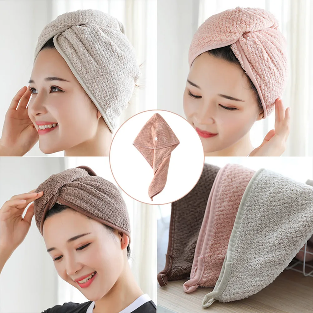 

Quick drying towel quick drying towel baotou towel adult shower cap 8.31