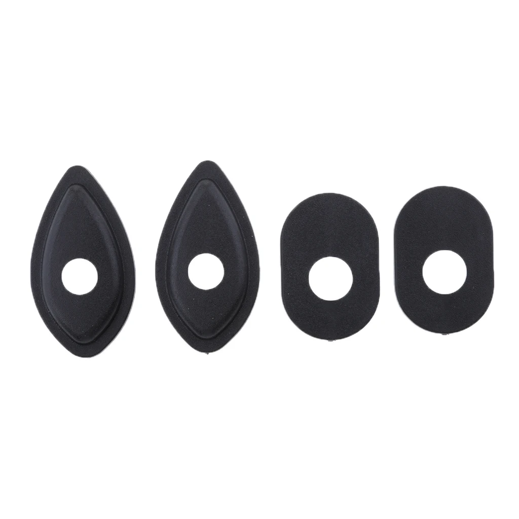  Motorcycle Front/Rear Indicator Turn Signal Light Adapter Spacers for Honda NC700S NC700X 12-13 Motorcycle Part Black