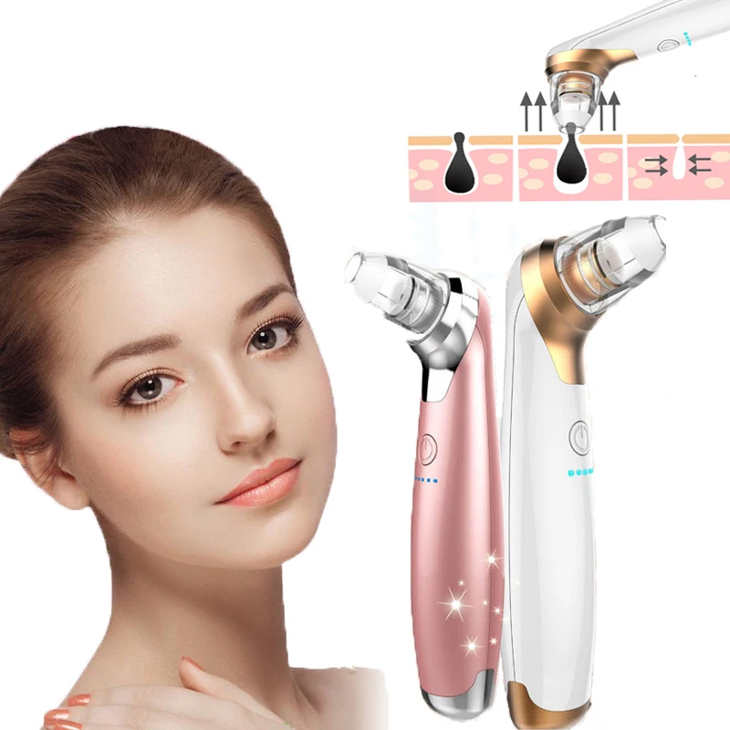 5 в 1 аппарат для удаления чёрных точек на лице|skin care device|skin devicefacial device |